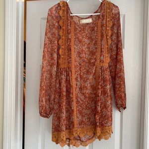 Anthro Chiffon Tunic
